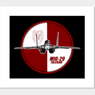 Mig-29 Fulcrum Posters and Art